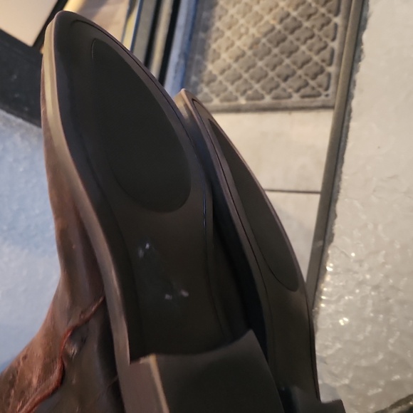 Aston Grey Men's Brown Leather Boots - Picture 6 of 8